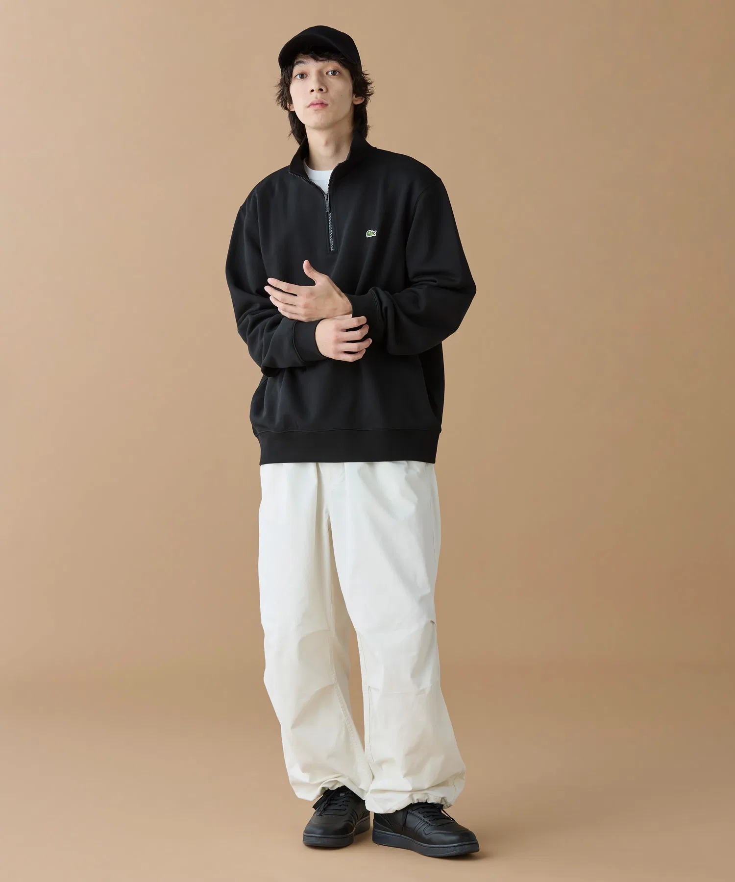 Мужские кроссовки T-CLIP SHIELD 225 LACOSTE чёрные — фото 3