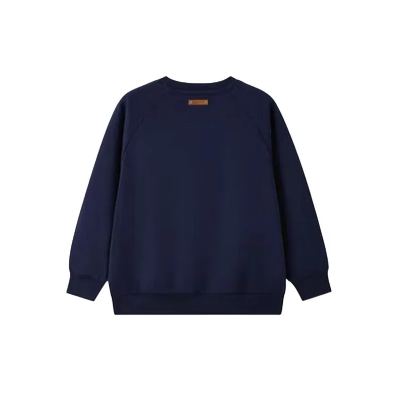 Детский свитшот с круглым вырезом New Balance, Marine Blue — фото 3