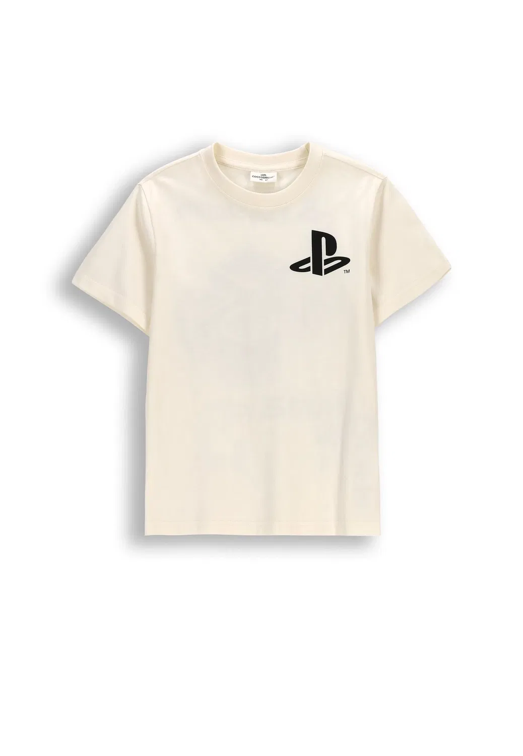 Футболка с принтом PlayStation, Coccodrillo, бежевый