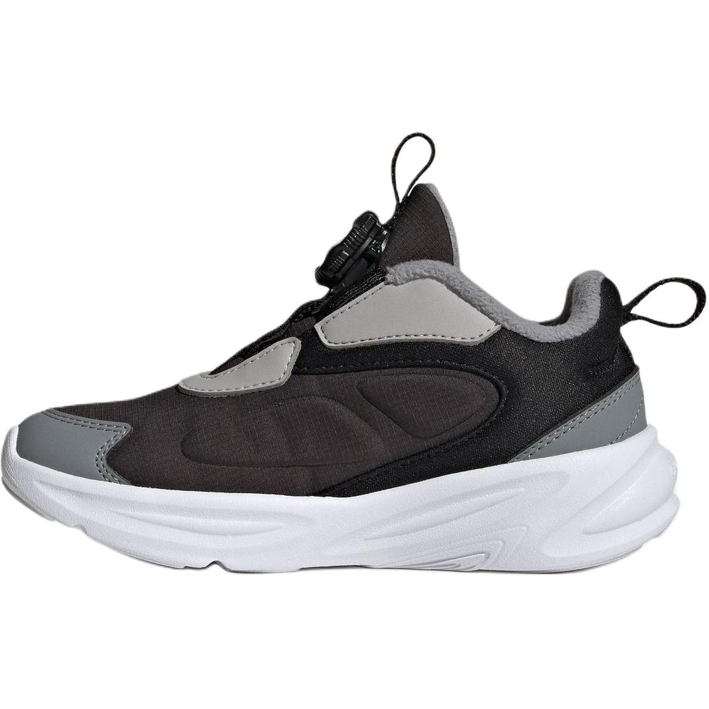 Adidas Ozelle низкие повседневные туфли black gray детские — фото 3