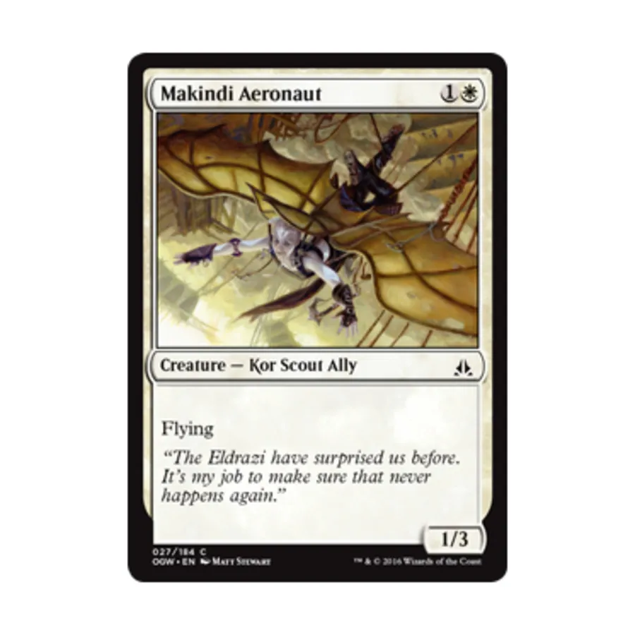 

CCG Макинди Аэронавт (C) (Рольга), MTG - Oath of the Gatewatch