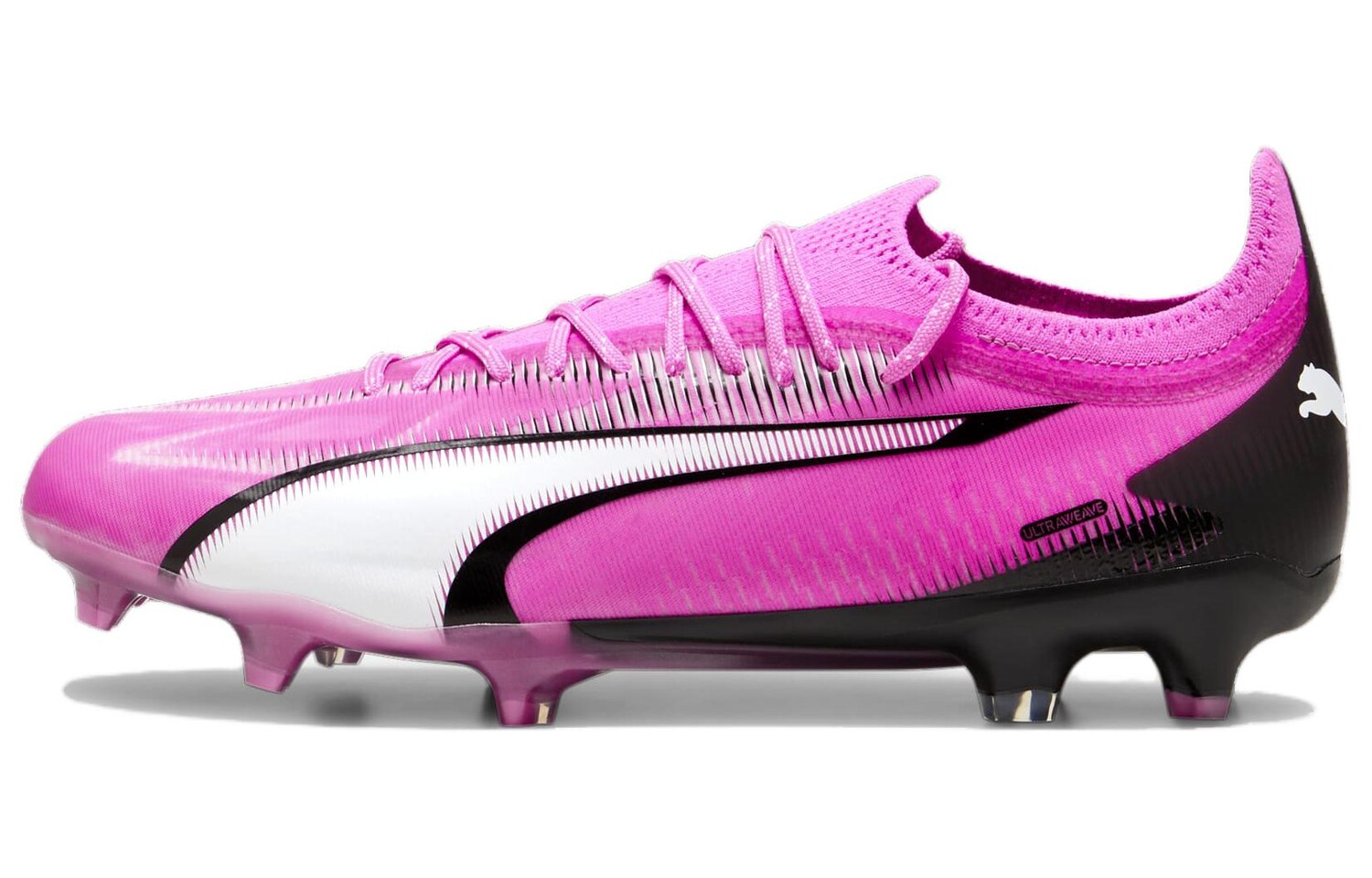 

Футбольные бутсы Ultra Ultimate унисекс с низким верхом розового/черного цвета Puma