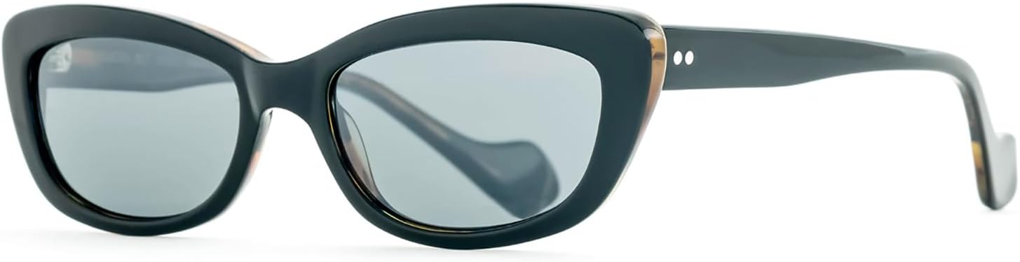 

Солнцезащитные очки Queen Cat Eye с поляризованными линзами, черная черепаховая оправа, серые линзы цвета гаваны, модные женские солнцезащитные очки, стильные и прочные Reptile, Black Tortoise Havana