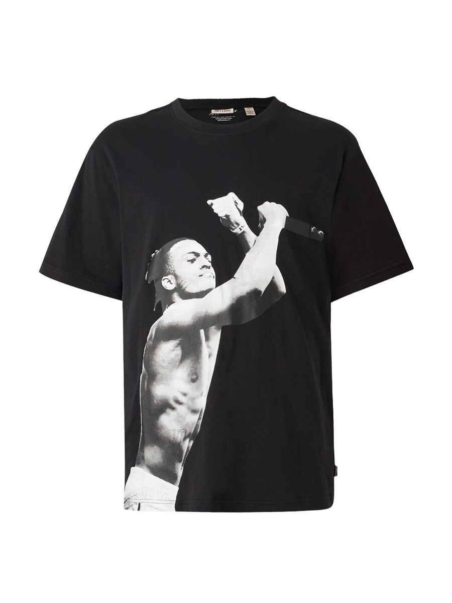 

Широкие брюки со складками спереди Only \u0026 Sons ONSTENTACION, Black