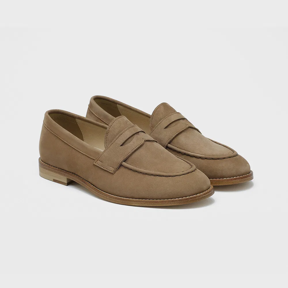 Мужские бежевые пенни-лоферы Steadyline Must Have Basic от Firenze.A