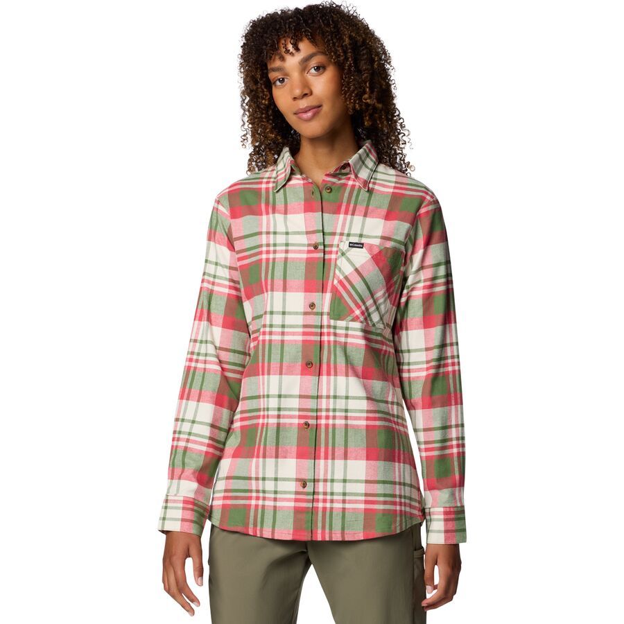 

Женская фланелевая рубашка с длинными рукавами Calico Basin Columbia Columbia, Canteen Multiplaid