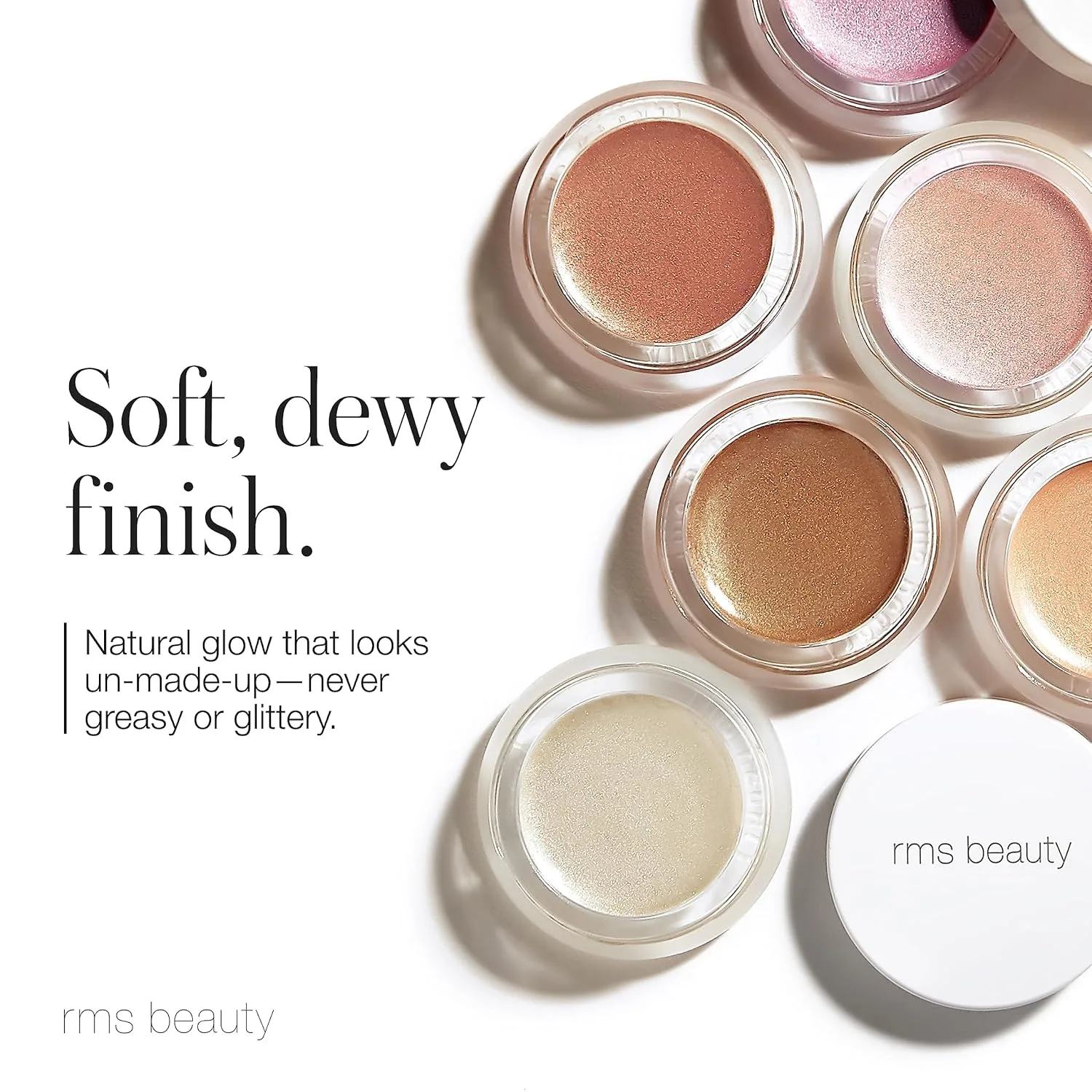 RMS Beauty Luminizer (Living) & Eyelights Cream Eyeshadow (Strobe) — фото 4