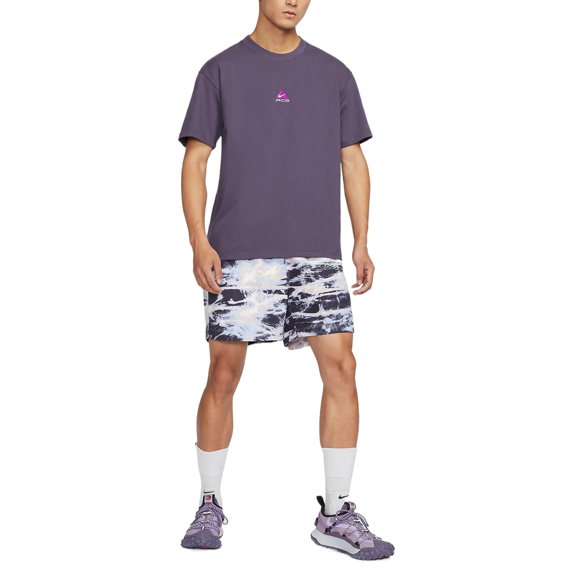 Nike Acg Lbr Lungs Футболка, Темно-фиолетовый — фото 4