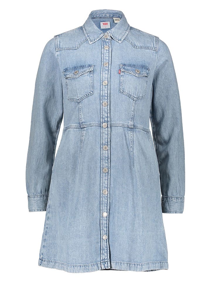 

Короткое платье Levi's, светло-синий