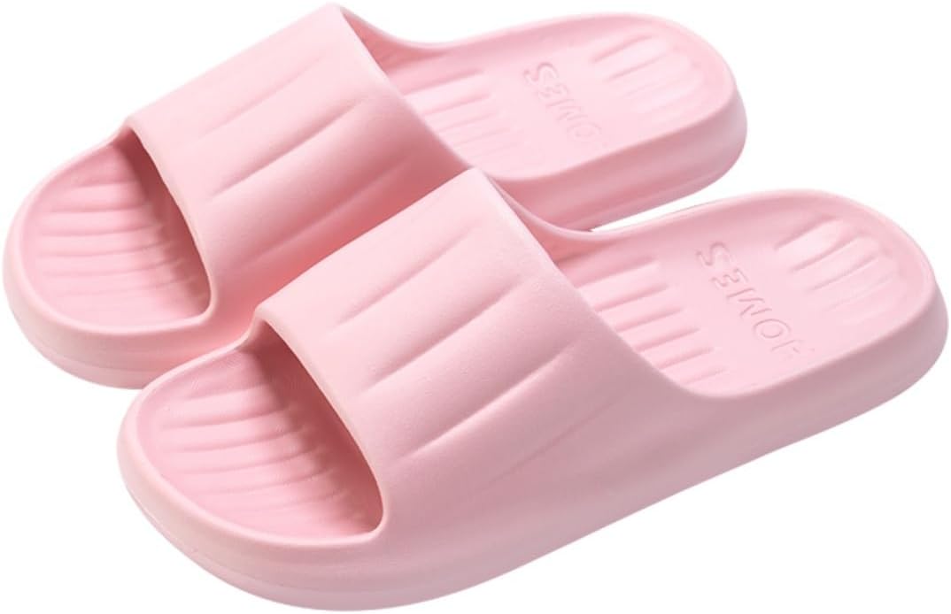 

Тапочки ChuangheLP для женщин и мужчин, противоскользящие, быстросохнущие, с максимальным комфортом, легкие, с толстой подошвой Chuanghe&Lp, розовый