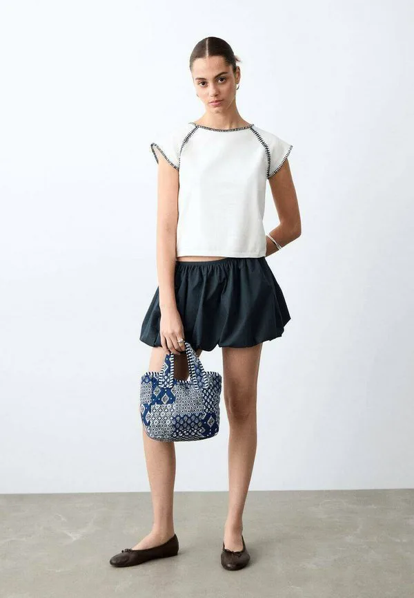 Подростковая мини-юбка Mango Kids, Dark Navy