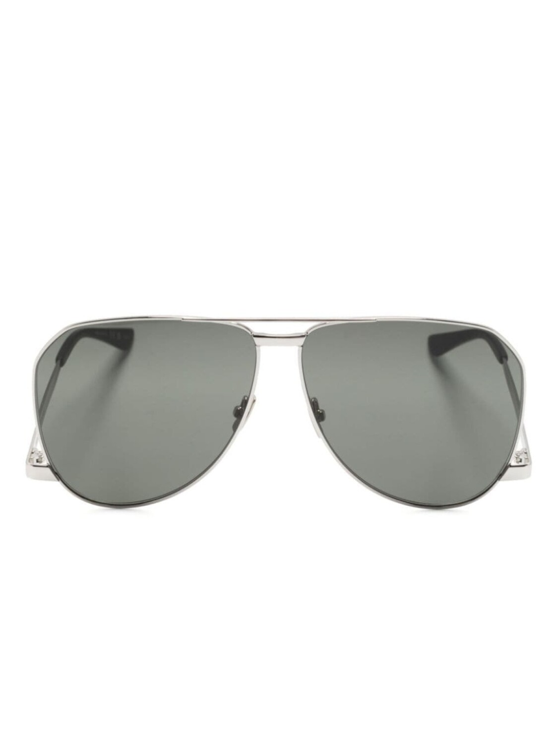 

Saint Laurent Eyewear солнцезащитные очки-пилоты SL 690, серебристый