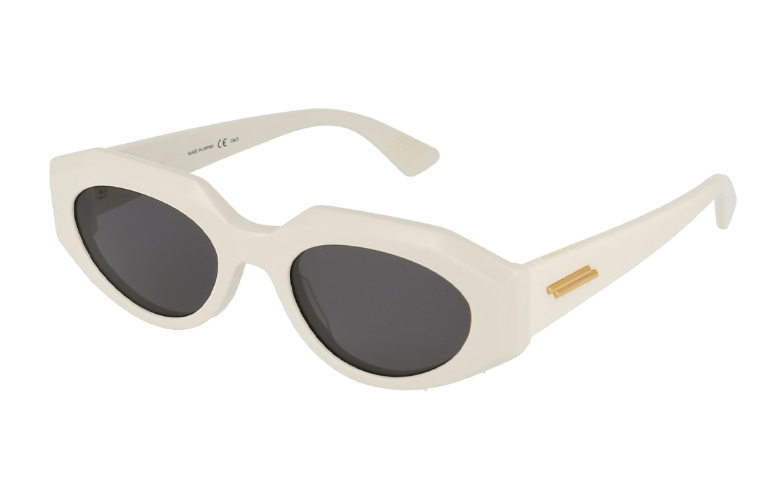

Солнцезащитные очки Cat-Eye Frame Bottega Veneta, белые