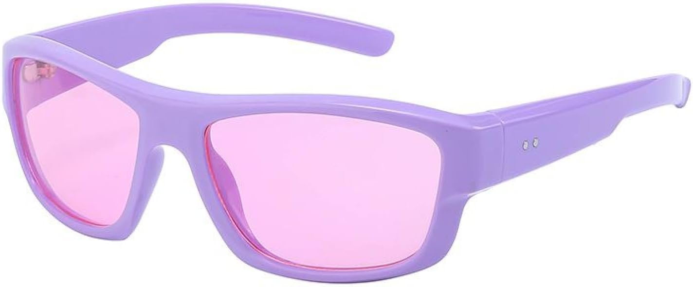 

Солнцезащитные очки для женщин, спортивные очки для мужчин, модные солнцезащитные очки для женщин, трендовые солнцезащитные очки с цветным зеркальным покрытием TKKTLLT, C5 Purple Pink