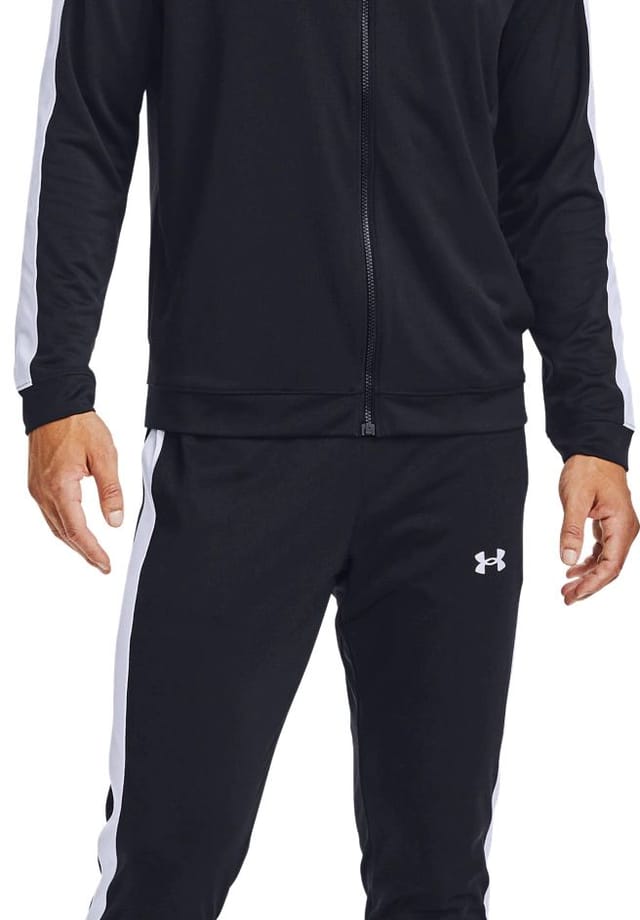 

Спортивный костюм с воротником-стойкой дышащая окантовка шнурок Under Armour, черный