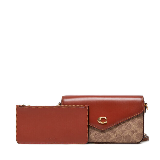 Сумка Coach SigWyn Xbdy, коричневый