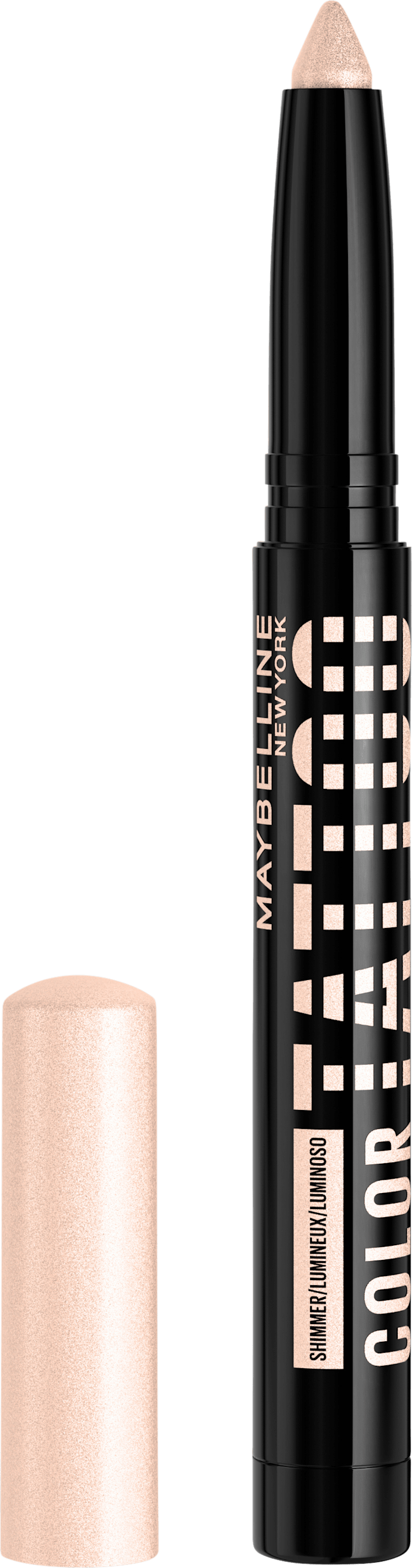 

Тени для век MAYBELLINE NEW YORK Lidschatten Stift Color Tattoo 24 h Eye Stix 10 I Am Shining, 1,4 g