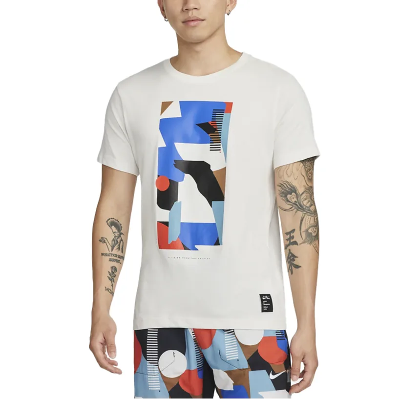 Nike Футболка Men's Phantom Gray White — фото 4