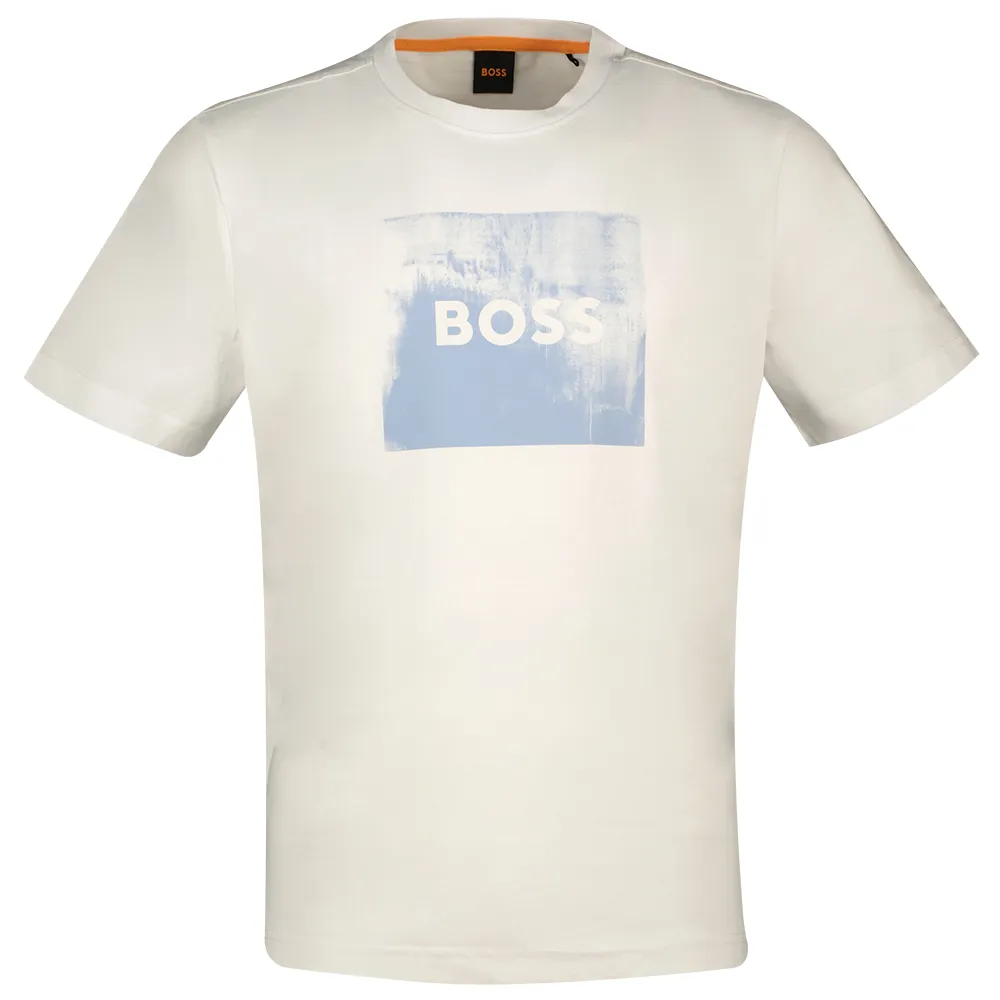 

Футболка BOSS Wheel 10262528 01, бежевый