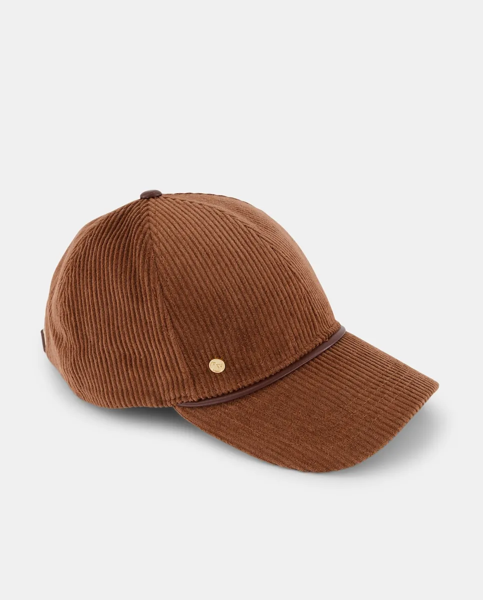 

Бейсболка в стиле Baseball Cap из вельвета Nine West, коричневый