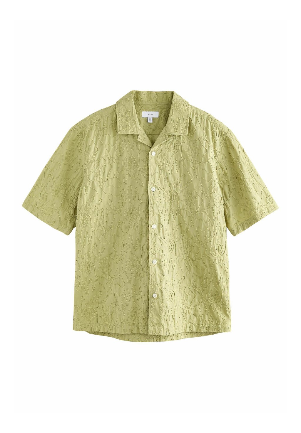 

Рубашка REGULAR FIT - TEXTURED SHORT SLEEVE Next, зеленый