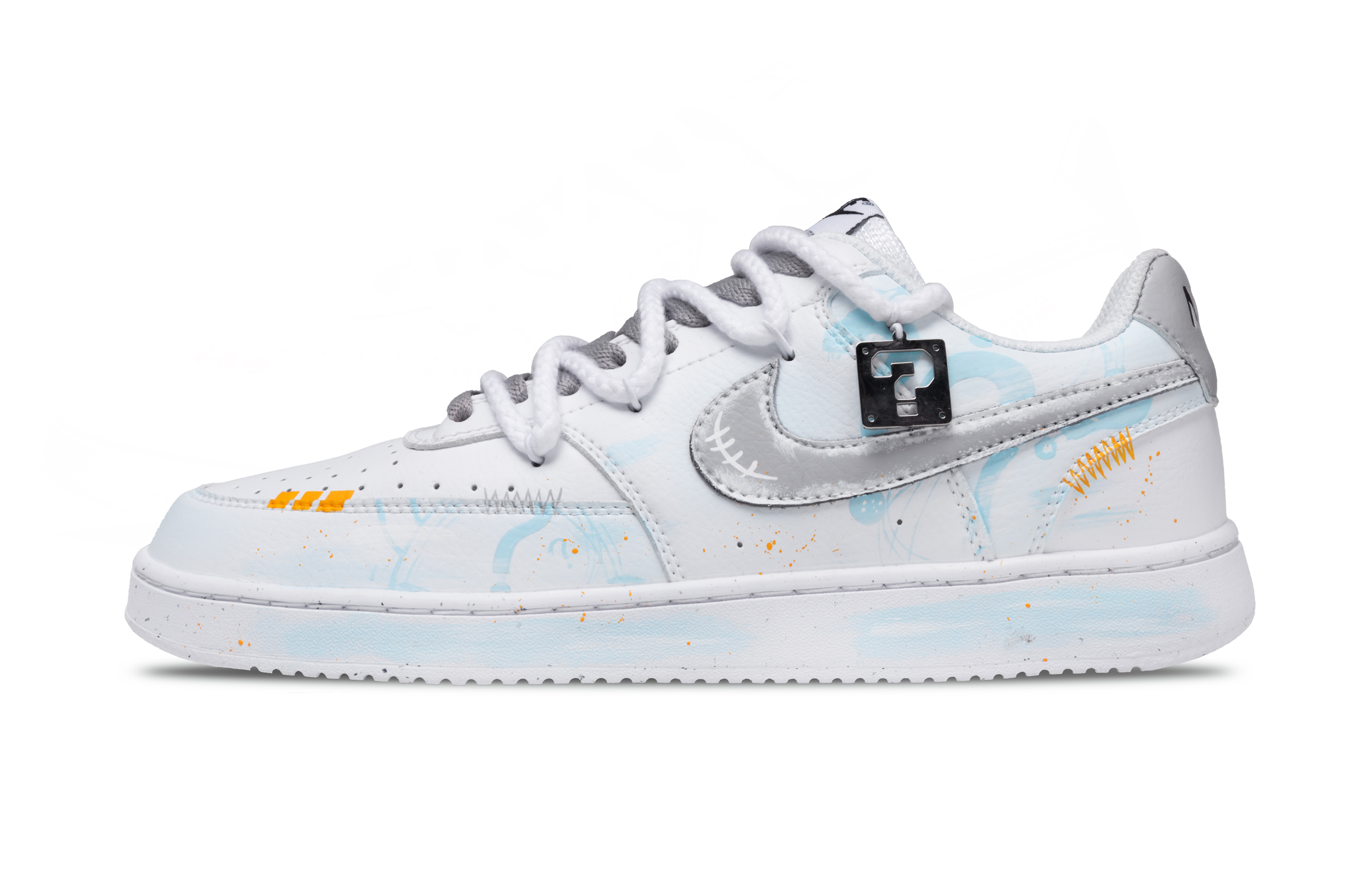 

Nike Кроссовки для скейтбординга Court Vision 1 Low Top, мужские, белые