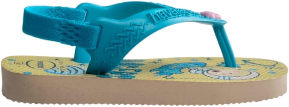 Детские вьетнамки Havaianas для девочек, бежевый — фото 3
