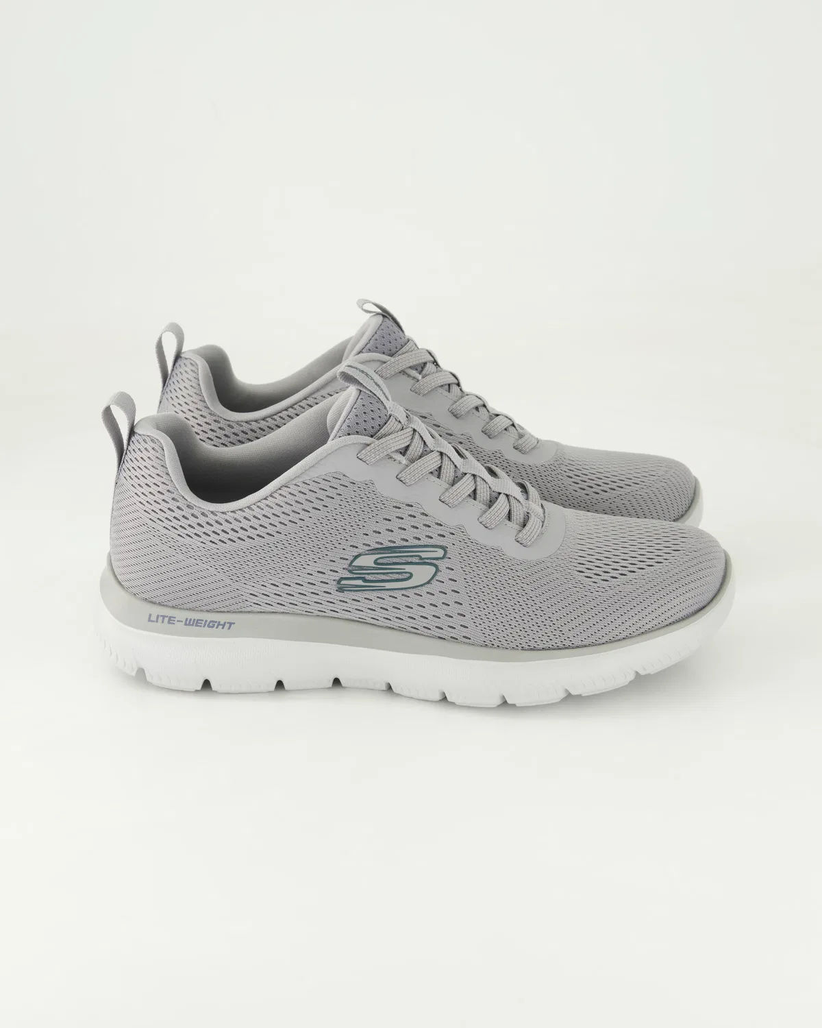 Sneakers Low Slip On Skechers, серый — фото 2