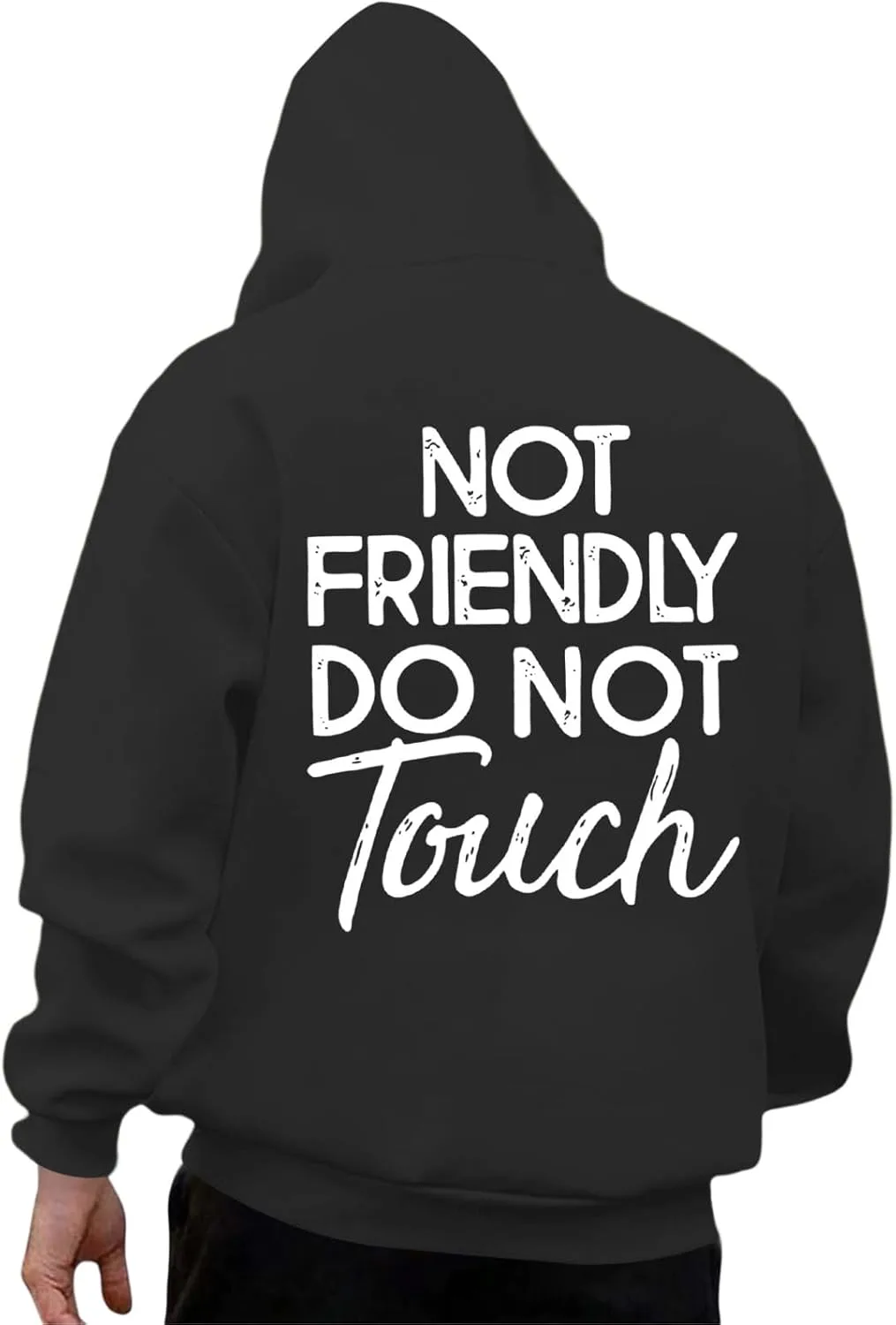 

Мужской худи с длинным рукавом и принтом, свободный свитшот Guyuati