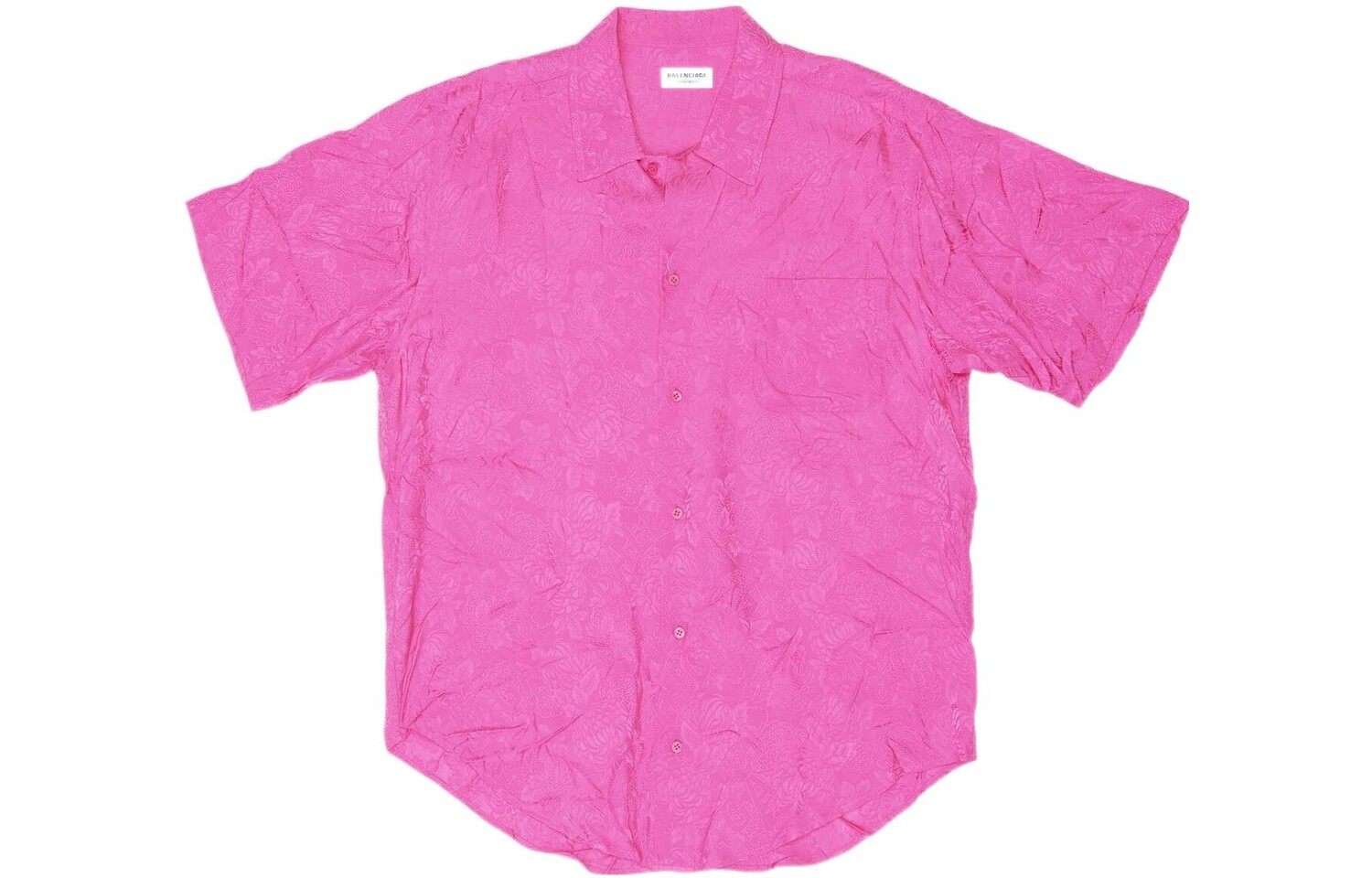 Рубашка женская розовая Balenciaga