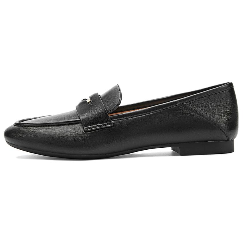 NINE WEST Женские лоферы бело-черные, цвет Black