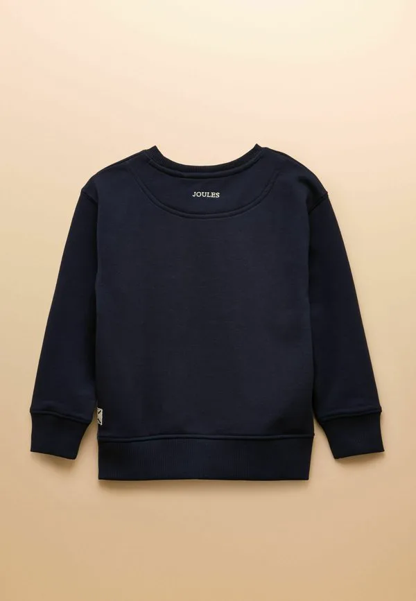 Толстовка с круглым вырезом и надписью sundaze, стандартного кроя. Joules, Navy — фото 2