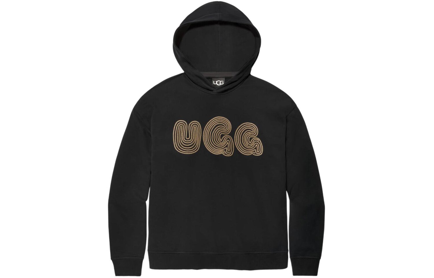 

Толстовка унисекс черная Ugg, черный