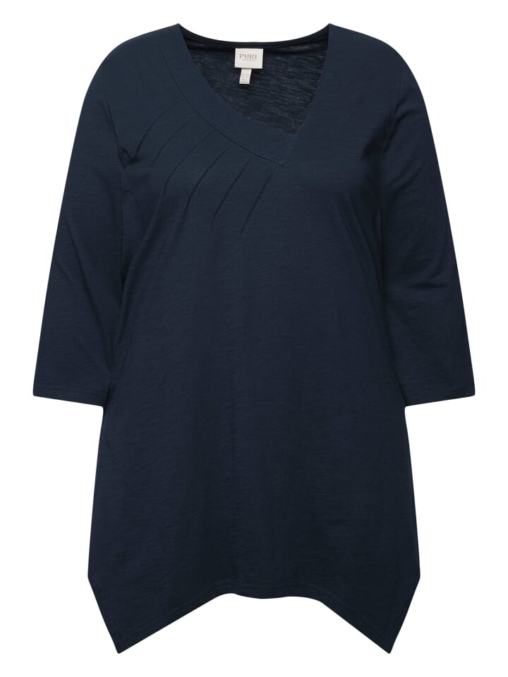 

Футболка Ulla Popken Longshirt, синий