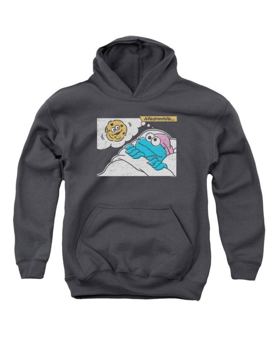 

Тем временем, молодежная толстовка с капюшоном Sesame Street, Charcoal
