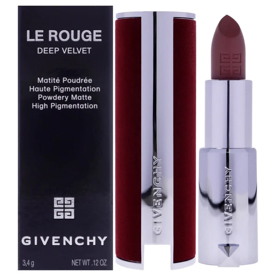 Помада для губ Givenchy Ladies Le Rouge Deep Velvet Matte 0,12 унции 10 Beige Nu Makeup 3274872454842, бежевый