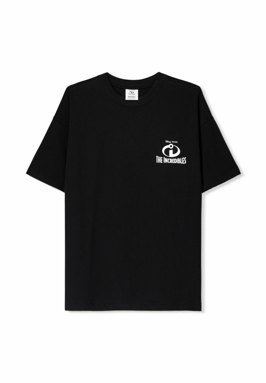 

Футболка с принтом SHORT SLEEVE THE INCREDIBLES Bershka, черный