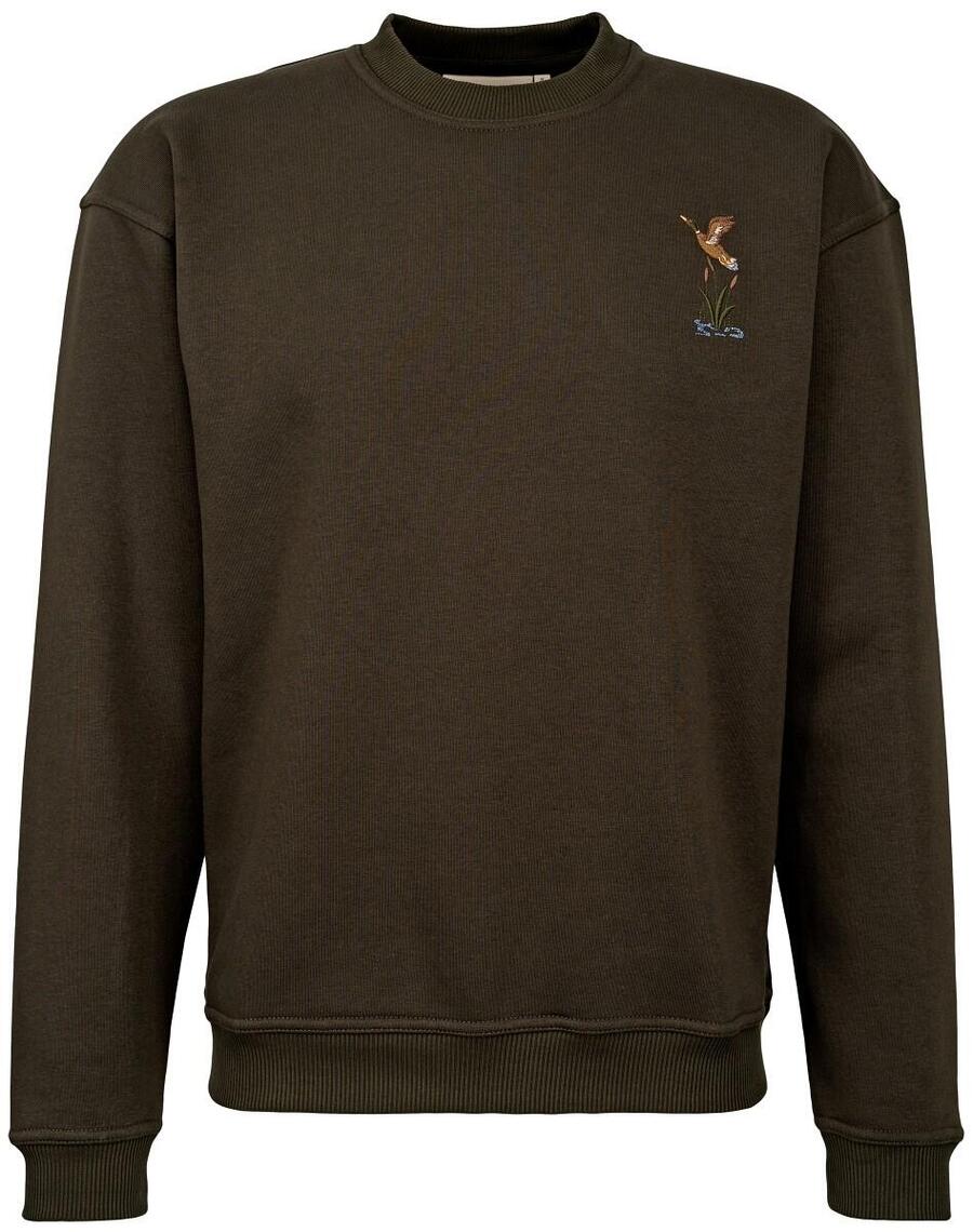 

Охотничий свитер Hubertus с мотивом (утка, свинья, олень), зимний свитер, свитер-стойка