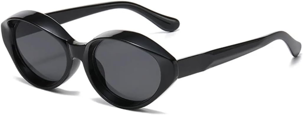 

Классические роскошные круглые солнцезащитные очки с защитой от УФ-излучения UV400 для активного отдыха и вождения, популярные среди мужчин и женщин HHZZYVY, Black-black