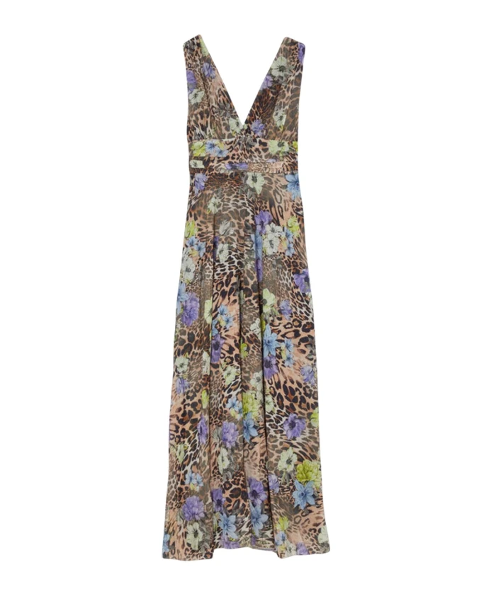 

Длинное платье с элегантным дизайном Liu Jo, мультиколор