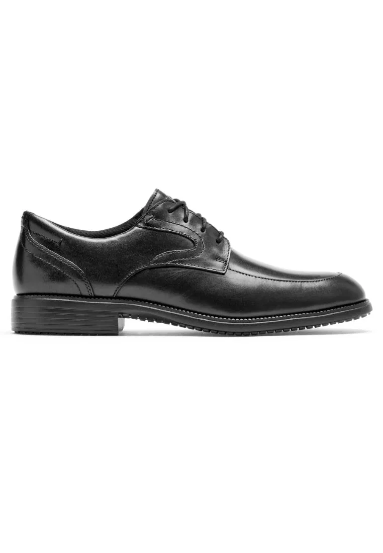 Туфли мужские формальные, мысок «фартук», модель TMDS APRON TOE, черные Rockport