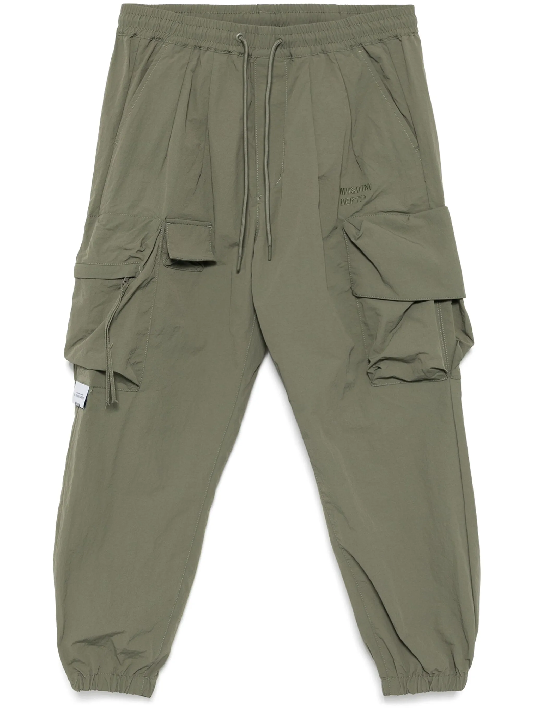 

Брюки карго с вышитым логотипом Musium Div., зеленый