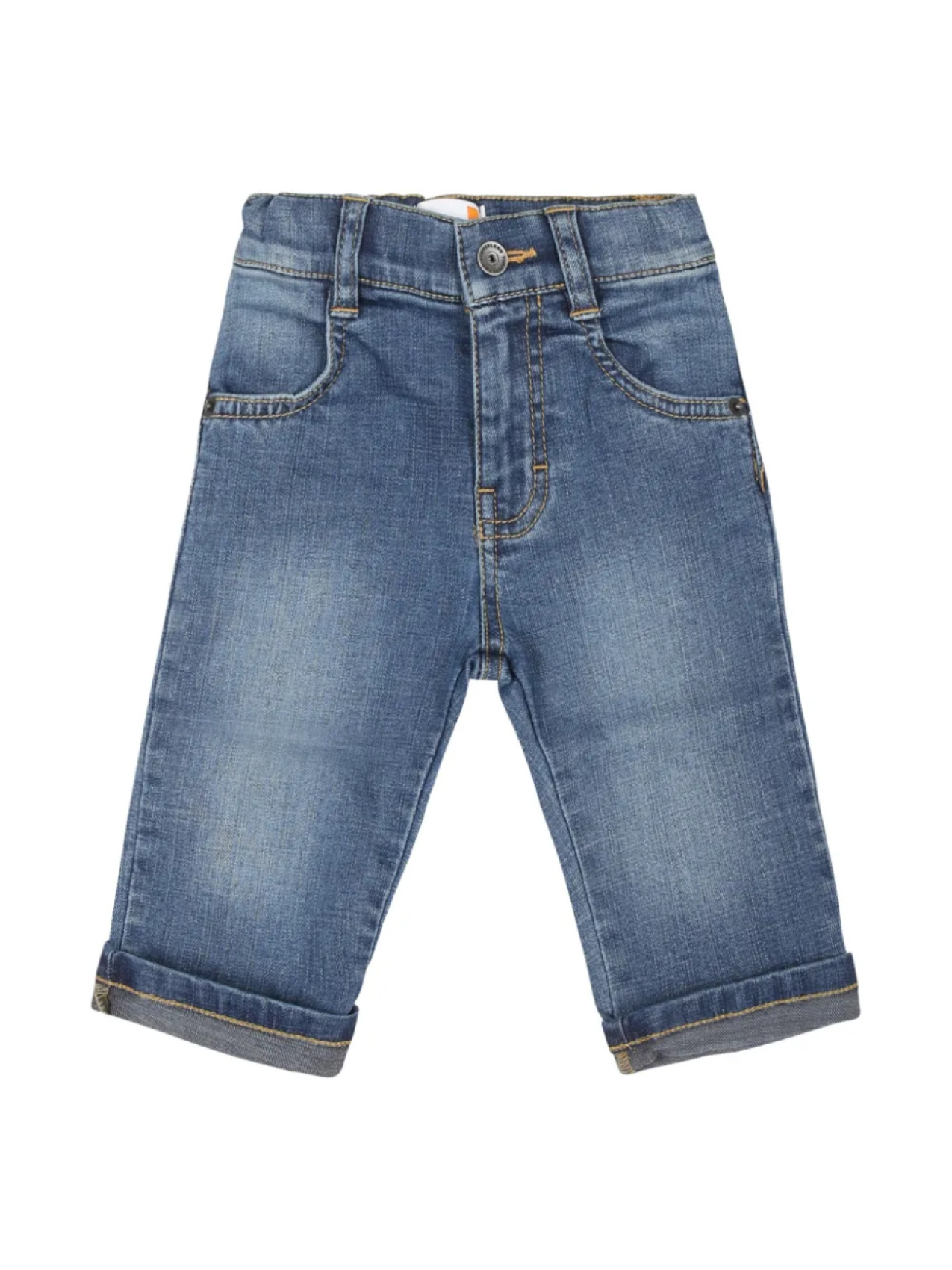 

Джинсы с логотипом Timberland Kids, синий