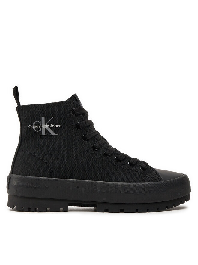 

Кеды Calvin Klein Jeans Lugged Hybrid Laceup Mid Ml Mtr, черный