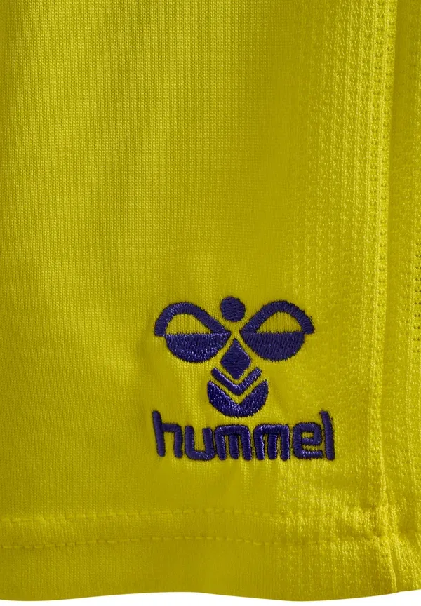 Шорты спортивные детские Hummel Dbu 26 gk shorts kids sports shorts, ярко-желтый — фото 3