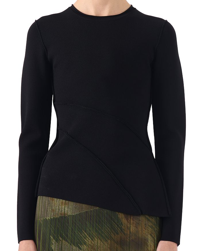 

Свитер с круглым вырезом Jason Wu Collection, черный