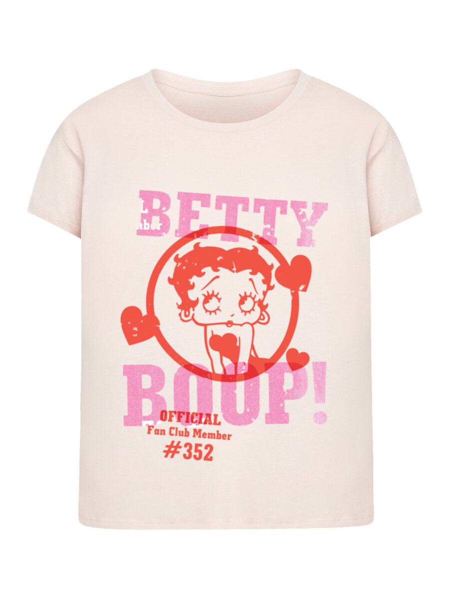 

Футболка F4NT4STIC Betty Boop Official Fan Club Member, Pink/Dusky pink