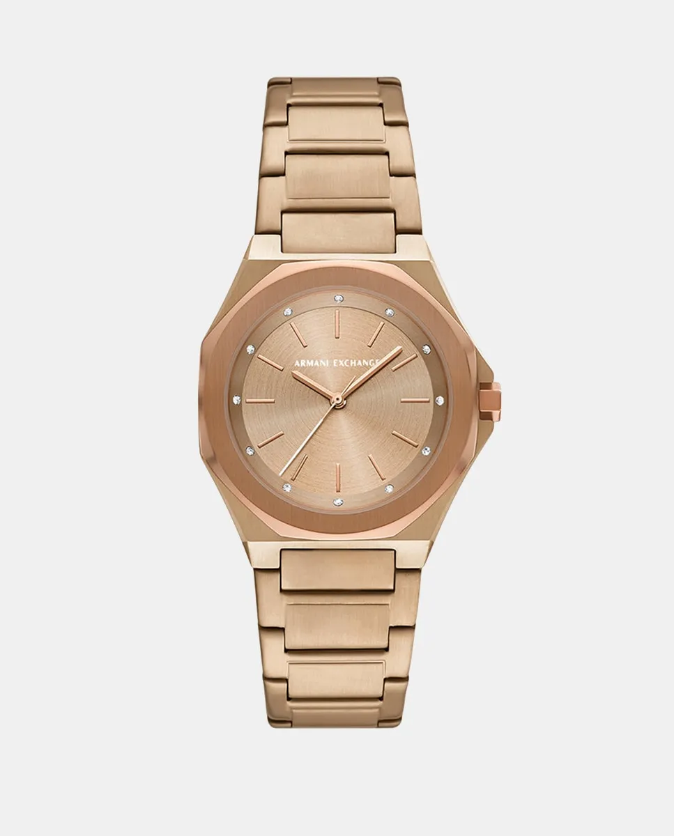 

AX4616 часы из стали и золота Armani Exchange, золото