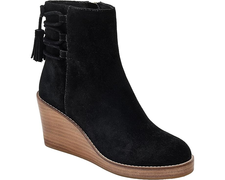 

Ботинки Jack Rogers Banbury Wedge Bootie Suede, черный