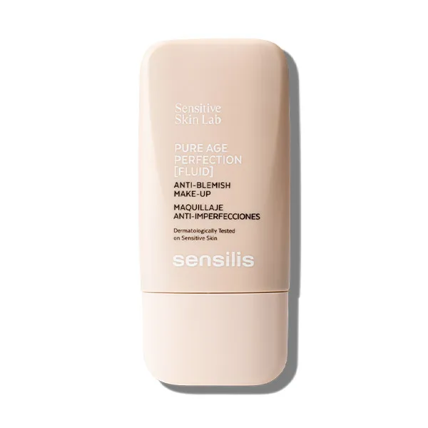 

Анти-пятнистый макияж Pure Age Perfection Make Up Sensilis, цвет peche dore